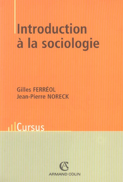INTRODUCTION A LA SOCIOLOGIE