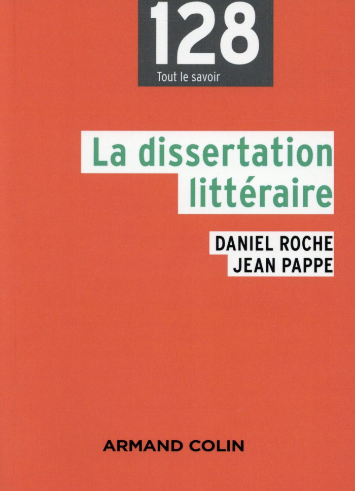 La dissertation littéraire