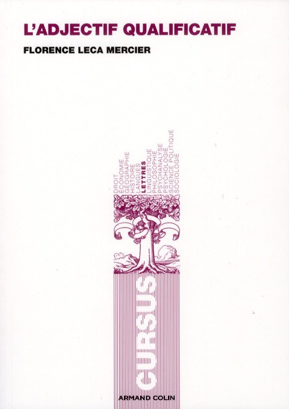 L'adjectif qualificatif. Méthodes et notions