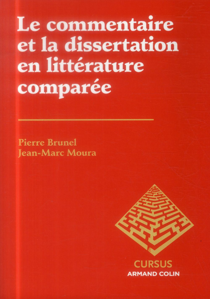 Le commentaire et la dissertation en littérature comparée