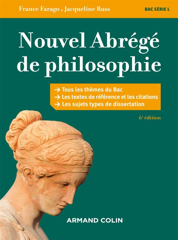 Nouvel Abrégé de philosophie, Série L. Edition 2016