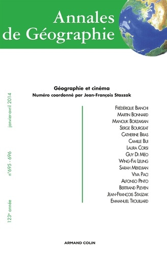 Annales de Géographie N° 695-696, Janvier-avril 2014 : Géographie et cinéma