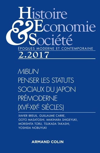 Histoire Economie & Société N° 2, juin 2017