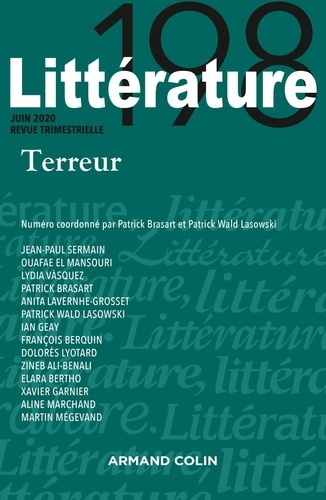 Littérature N° 198, 2/2020 : Terreur
