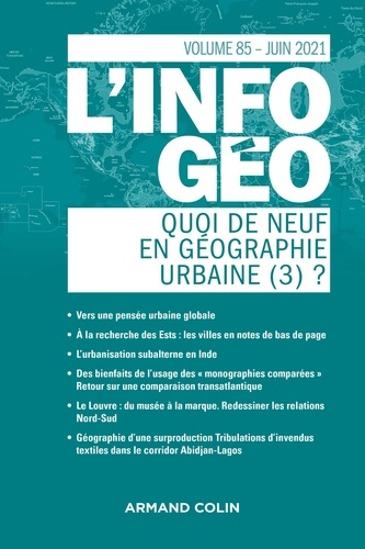 L'information géographique N° 2, juin 2021