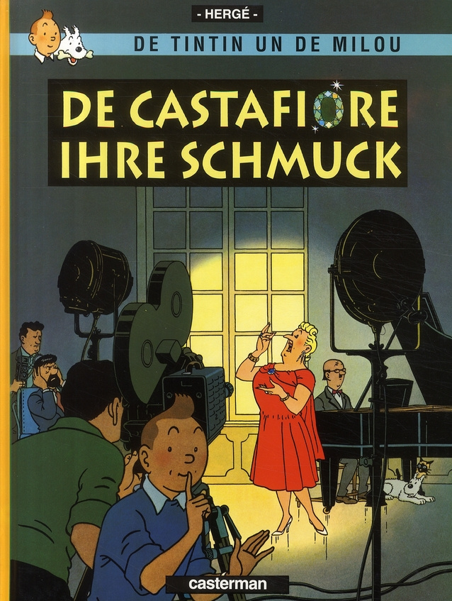 TINTIN - T21 - LES BIJOUX DE LA CASTAFIORE - EN ALSACIEN