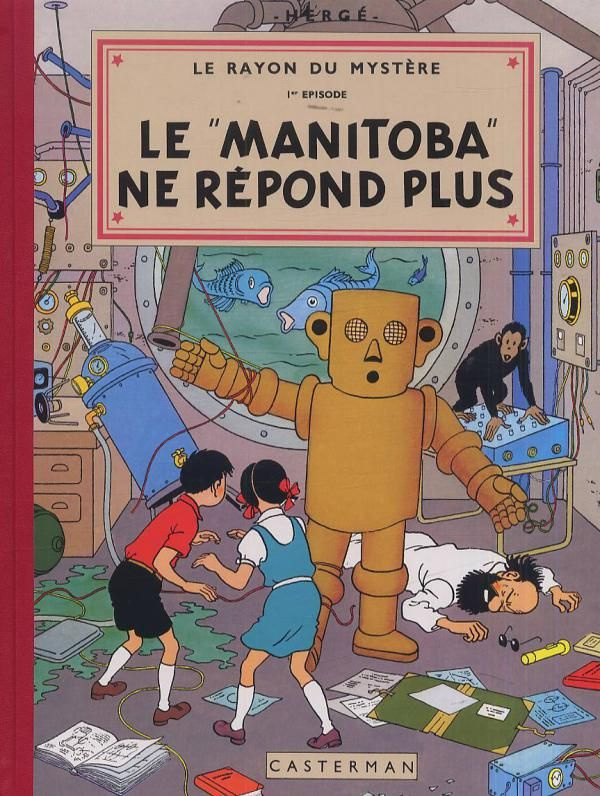 Les aventures de Jo, Zette et Jocko Tome 3 : Le rayon du mystère. Tome 1, Le "Manitoba" ne répond pl