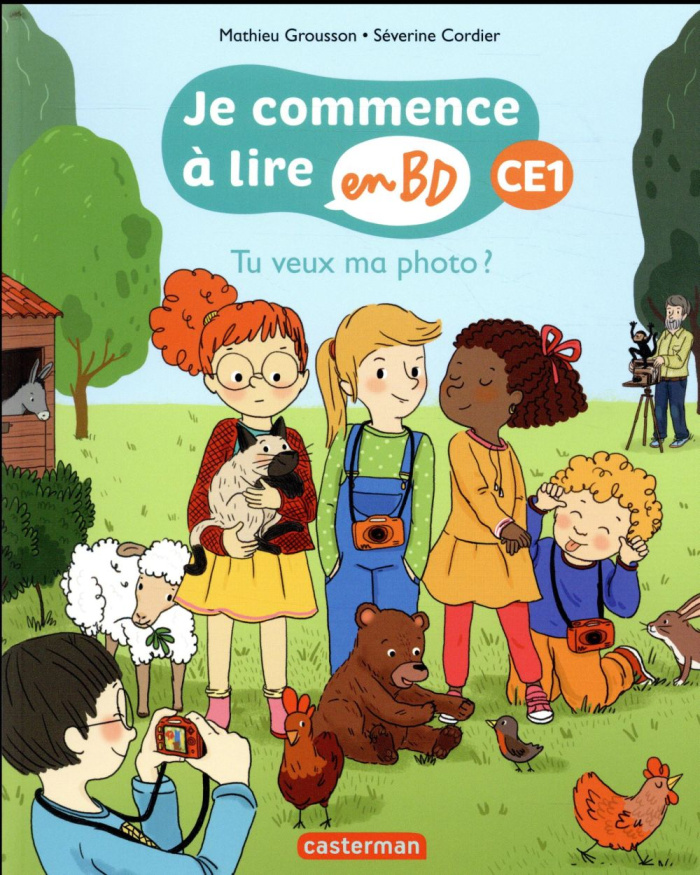 Je commence à lire en BD - CE1 : Tu veux ma photo ?