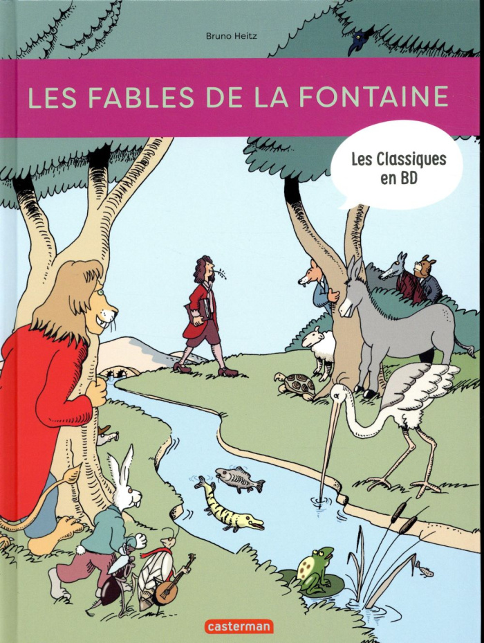 Les classiques en BD : Les fables de La Fontaine