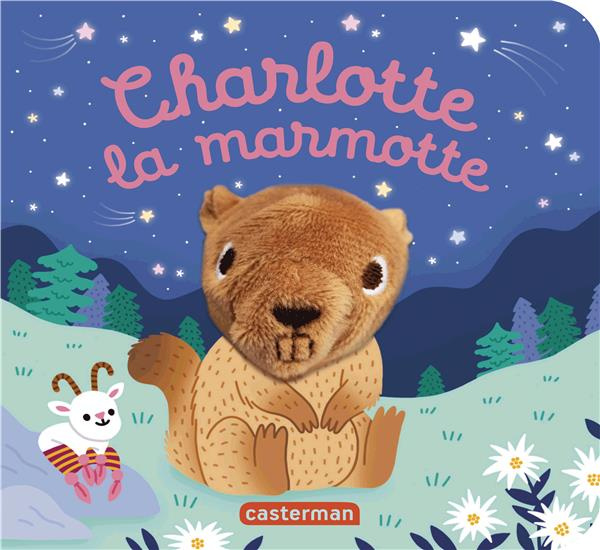 LES BEBETES - T117 - CHARLOTTE LA MARMOTTE - LIVRE MARIONNETTE POUR BEBE - DES 3 MOIS