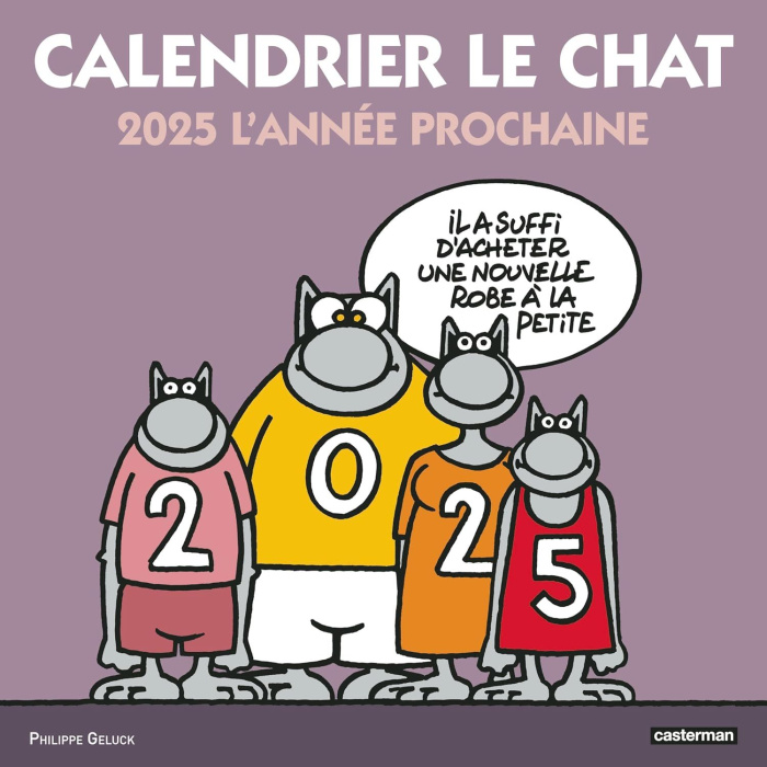 Calendrier Le Chat. Edition 2025