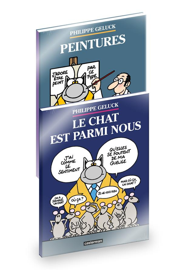 Le Chat Tome 23 : Le Chat est parmi nous   Peintures