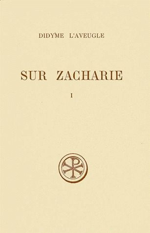 Sur Zacharie. 3 volumes, Edition bilingue français-grec ancien
