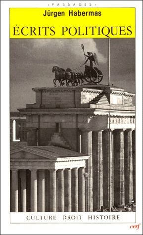 ECRITS POLITIQUES. Culture, droit, histoire