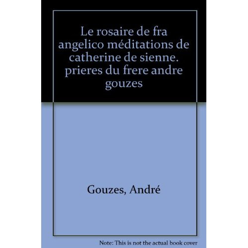 Le rosaire de fra Angelico...