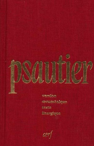 Psautier. Version oecuménique, texte liturgique