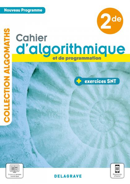 Cahier d'algorithmique et de programmation 2de
