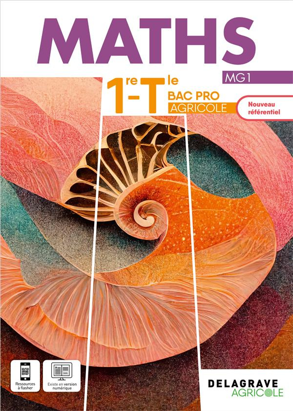 Maths 1re Tle Bac Pro Enseignement Agricole. Pochette élève, Edition 2023