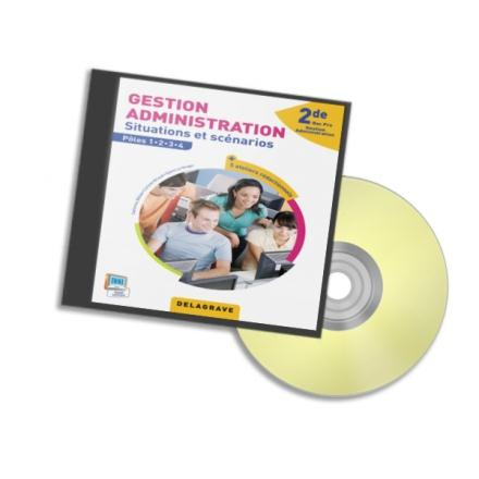 Gestion administration 2e. bac pro GA, avec 1 CD-ROM