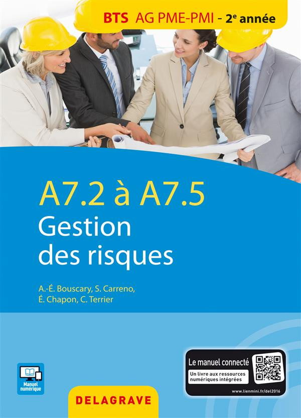 A7.2/A7.5 gestion des risques. BTS AG PME-PMI élève