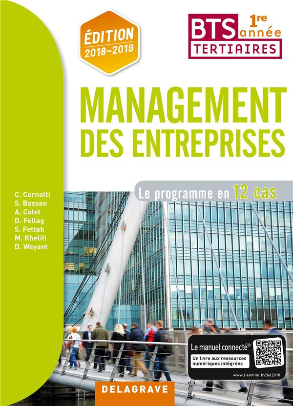 Management des entreprises BTS 1re année. Pochette élève, Edition 2018