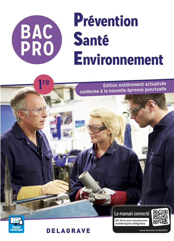 Prévention santé environnement pse 1ere bac pro élève