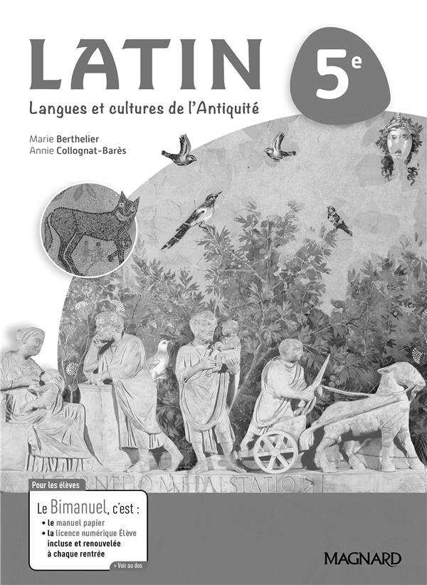 Latin 5e. Livre du professeur, Edition 2017