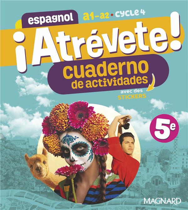 Espagnol 5e A1-A2 Cycle 4 Atrévete! Edition 2022