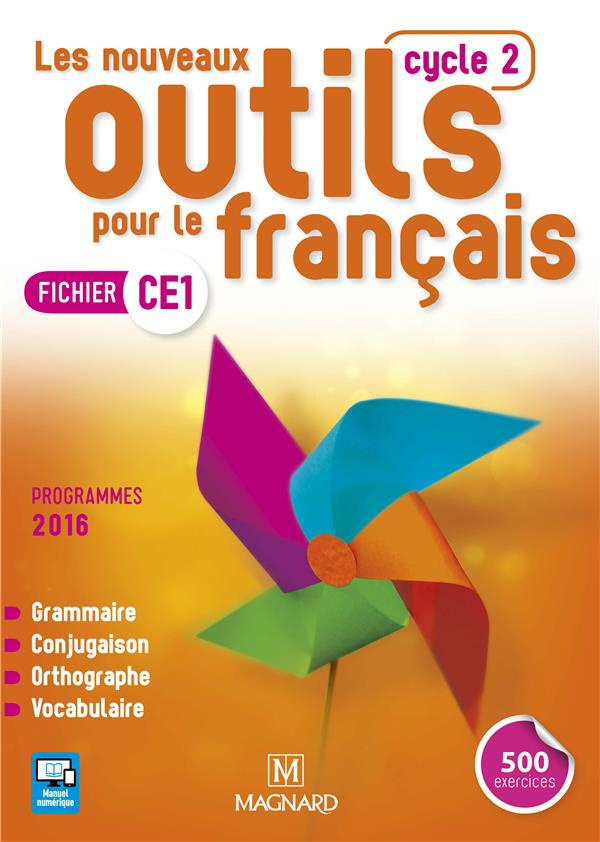 Les nouveaux outils pour le français Cycle 2. Fichier CE1, Edition 2016