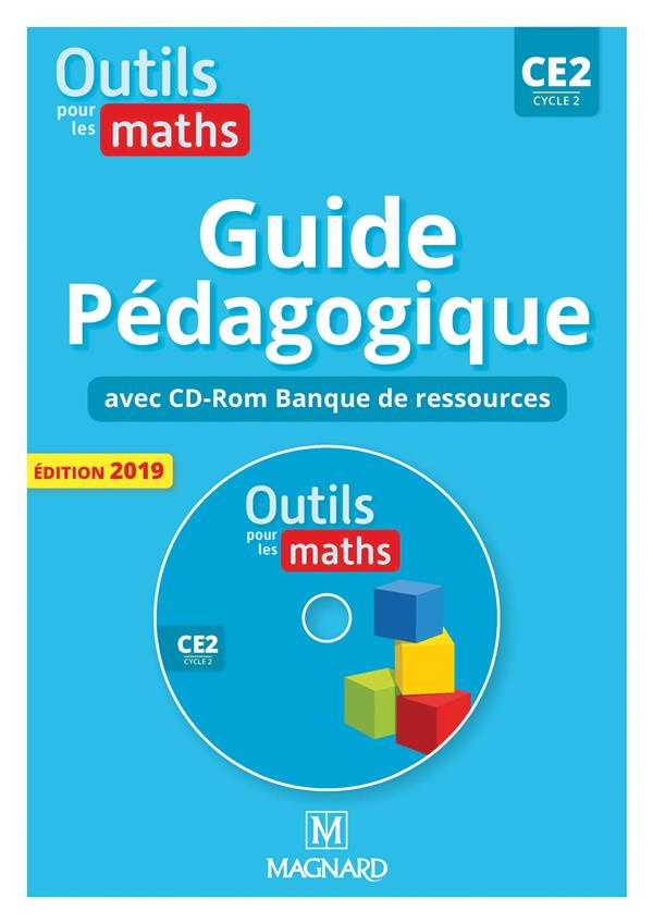 Outils pour les maths CE2 cycle 2. Guide pédagogique, Edition 2019, avec 1 CD-ROM