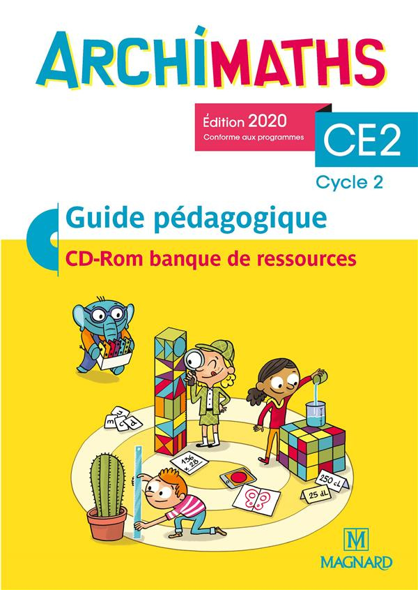 Archimaths CE2 cycle 2. Guide pédagogique papier Banque de ressources à télécharger, Edition 2020