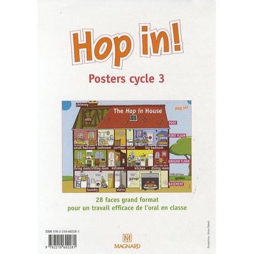 HOP IN! ANGLAIS CM1, CM2 (2010) - POSTERS
