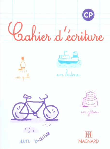 Cahier d'écriture CP