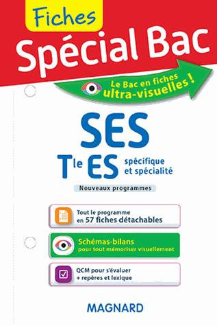 SPECIAL BAC FICHES SES TLE ES