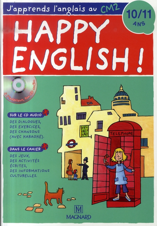 Happy English ! J'apprends l'anglais au CM2, avec 1 CD audio