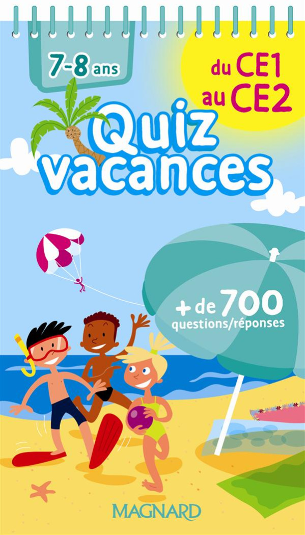 Quizz vacances du CE1 au CE2