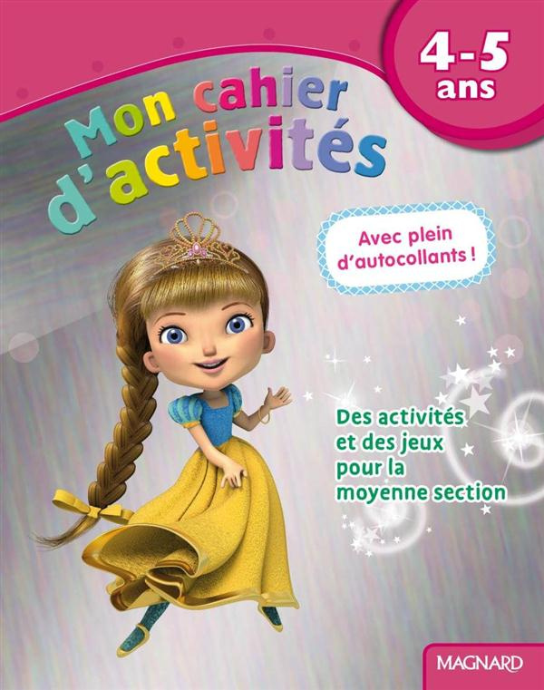 Mon cahier d'activités princesse