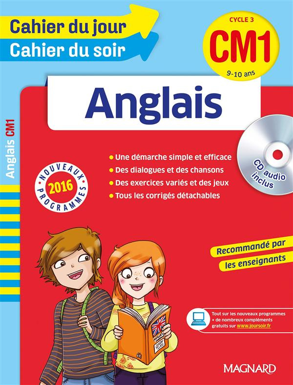 Anglais CM1 Cycle 3. Edition 2016. Avec 1 CD audio