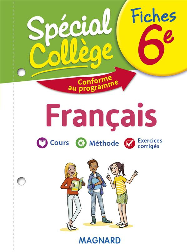 Fiches français 6e Spécial collège. Edition 2019