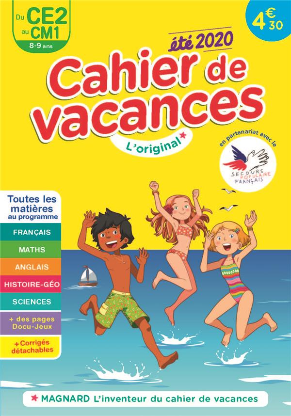 Cahier de vacances été du CE2 au CM1. Edition 2020