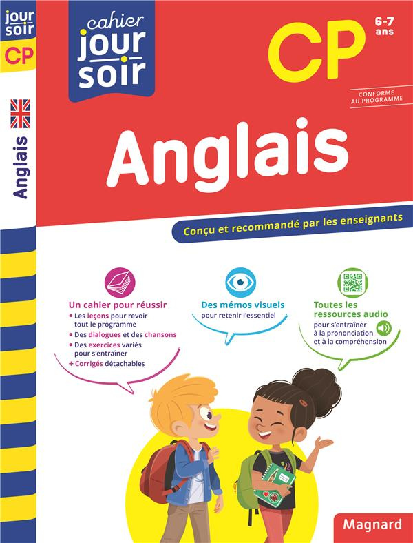 Cahier du jour/Cahier du soir Anglais CP. Edition 2023