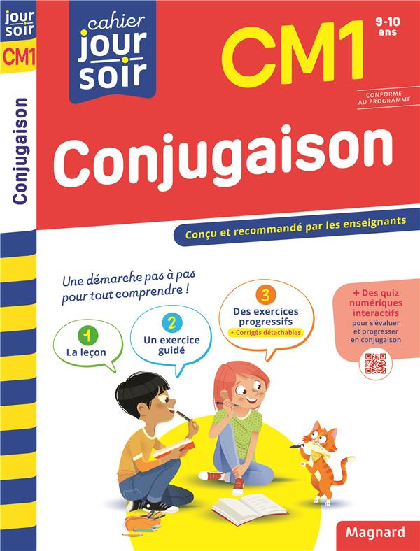 Cahier du jour/Cahier du soir Conjugaison CM1. Edition 2023