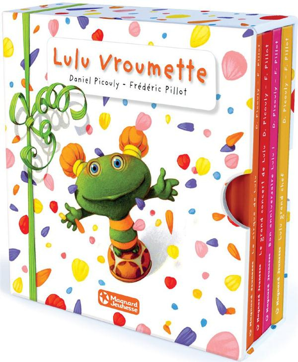Lulu Vroumette. Coffret avec 4 livres