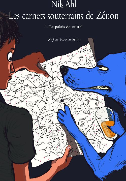 Les carnets souterrains de Zénon Tome 1 : Le palais de Cristal