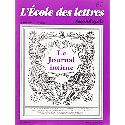 JOURNAL INTIME REV