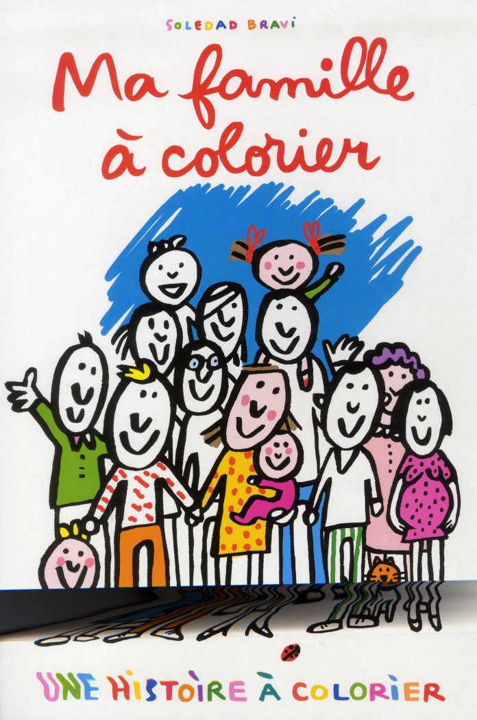 Ma famille à colorier