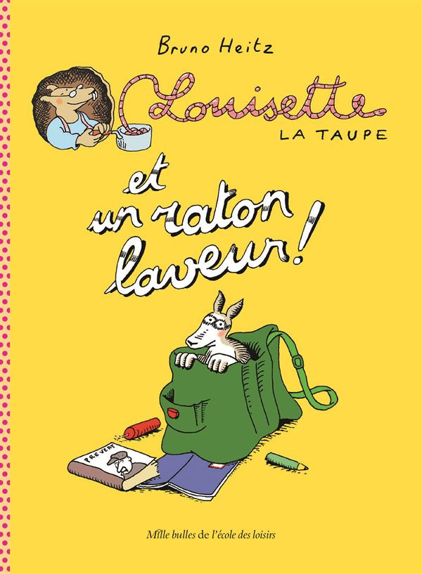 Louisette la taupe et un raton laveur !