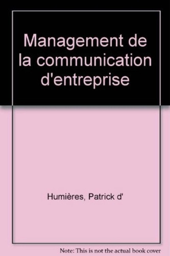 Management de la communication d'entreprise