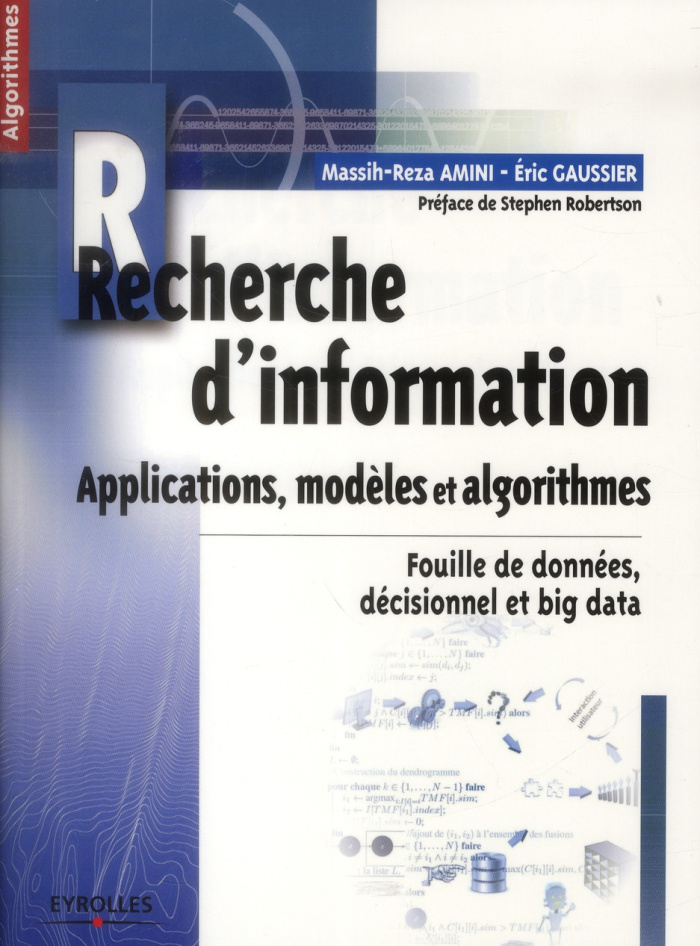 Recherche d'information. Applications, modèles et algorithmes