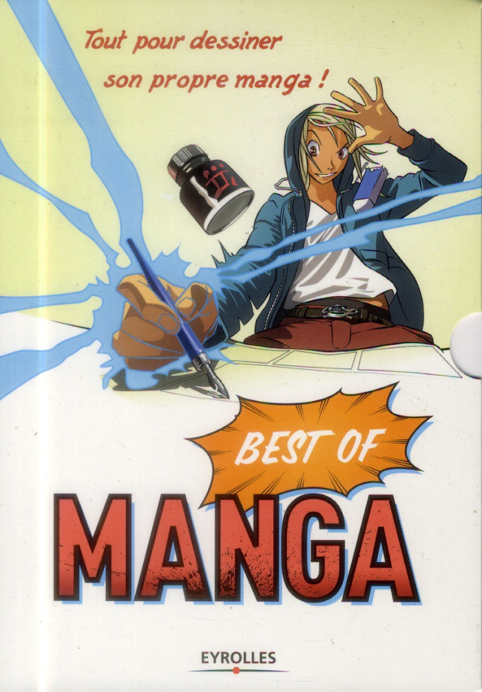Best of Manga, tout pour dessiner son propre manga ! Coffret Le dessin de manga en 3 volumes : Mouve
